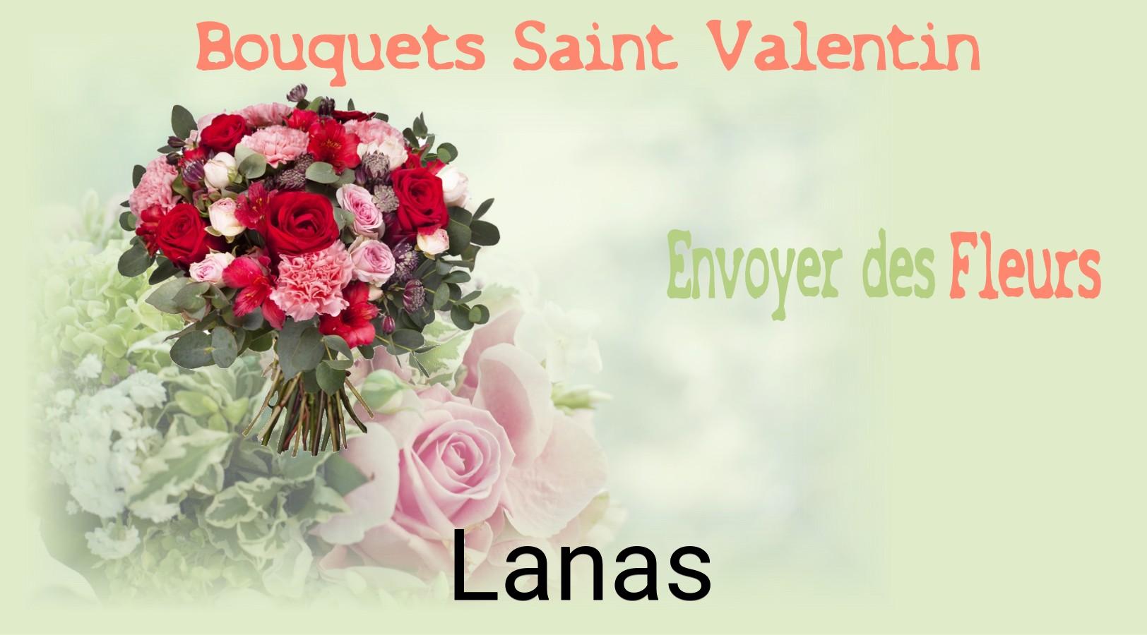 Roses de Saint-Valentin livrées à Lanas